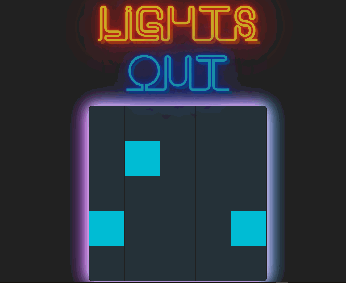 lights out game playing